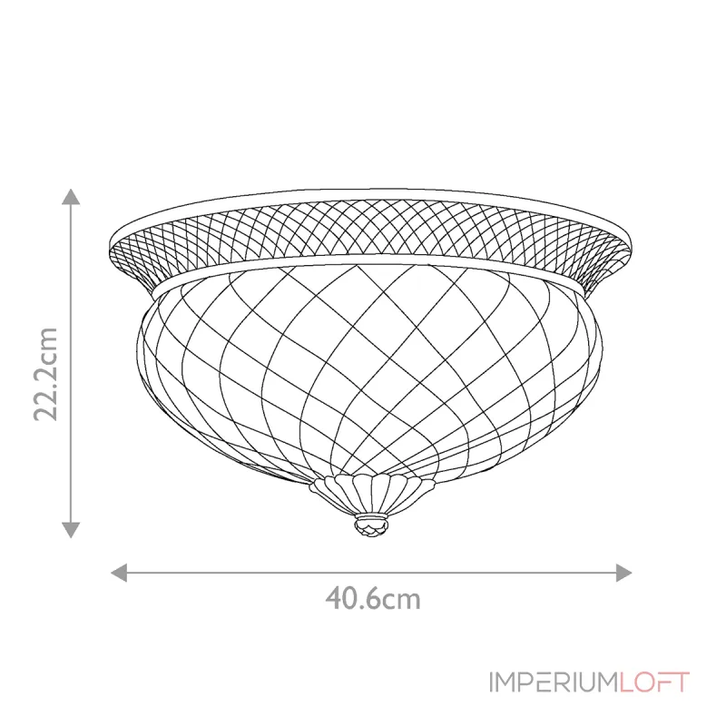 Потолочный светильник Hinkley Plantation HK-PLANT-F-L-PL от ImperiumLoft Потолочный светильник Hinkley Plantation HK-PLANT-F-L-PL от ImperiumLoft