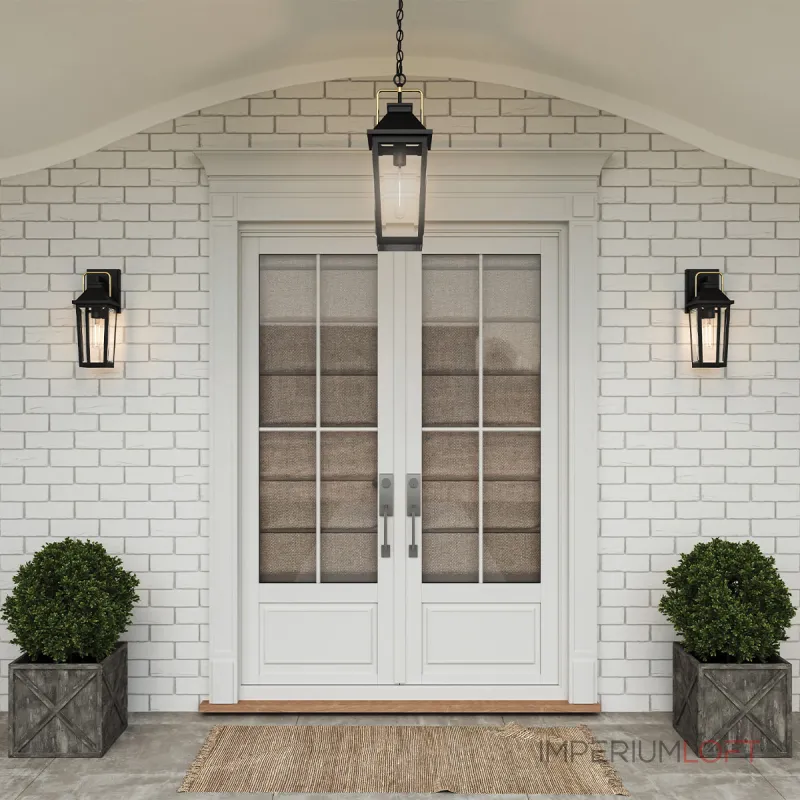 Настенный фонарь Quoizel Buckley QZ-BUCKLEY-S-MBK от ImperiumLoft