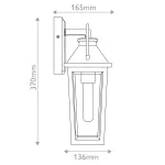 Настенный фонарь Quoizel Buckley QZ-BUCKLEY-S-MBK от ImperiumLoft