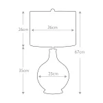 Настольная лампа Elstead Lighting Orb ORB-TL-CLEAR от ImperiumLoft