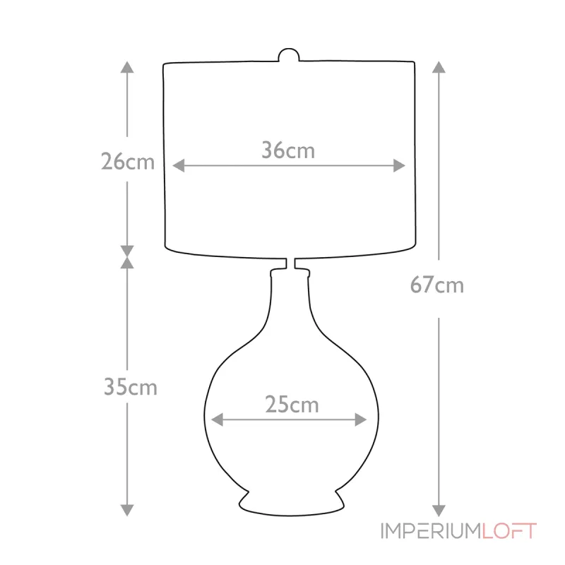 Настольная лампа Elstead Lighting Orb ORB-TL-CLEAR от ImperiumLoft Настольная лампа Elstead Lighting Orb ORB-TL-CLEAR от ImperiumLoft