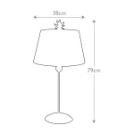 Настольная лампа Flambeau South beach FB-SOUTHBEACH-TL от ImperiumLoft