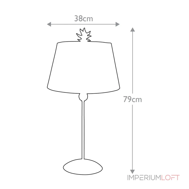 Настольная лампа Flambeau South beach FB-SOUTHBEACH-TL от ImperiumLoft