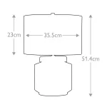 Настольная лампа Elstead Lighting Luga LUGA-TL-SMOKE от ImperiumLoft