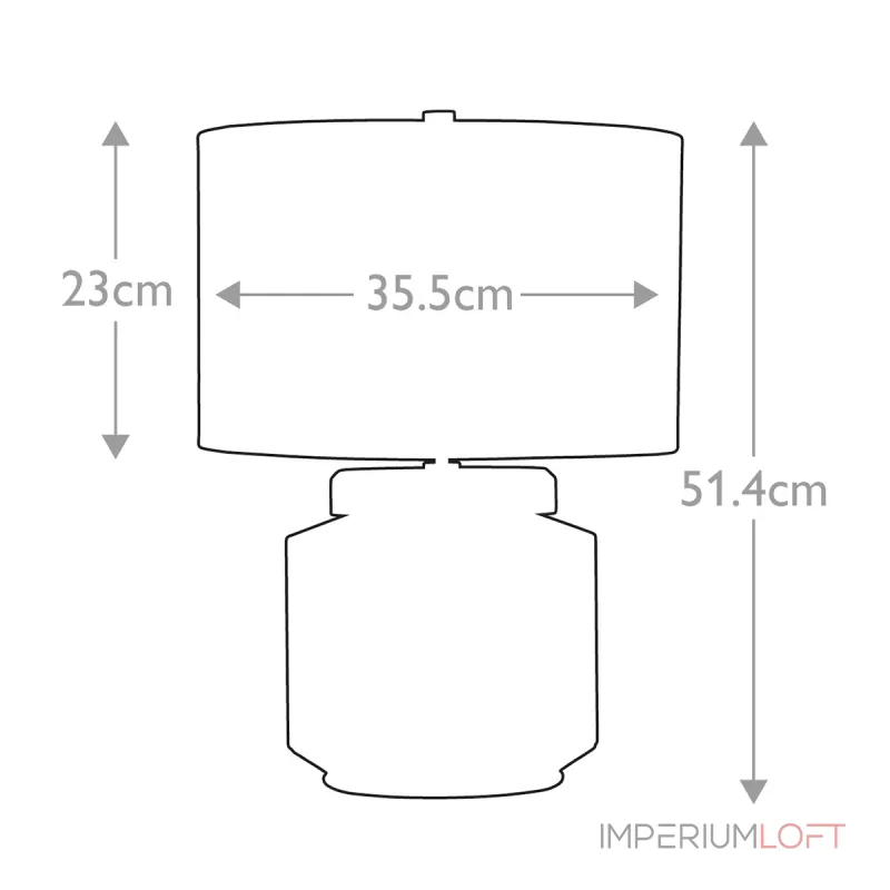 Настольная лампа Elstead Lighting Luga LUGA-TL-SMOKE от ImperiumLoft Настольная лампа Elstead Lighting Luga LUGA-TL-SMOKE от ImperiumLoft