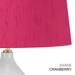 Настольная лампа Elstead Lighting Isla ISLA-AB-TL-CRANBERRY от ImperiumLoft