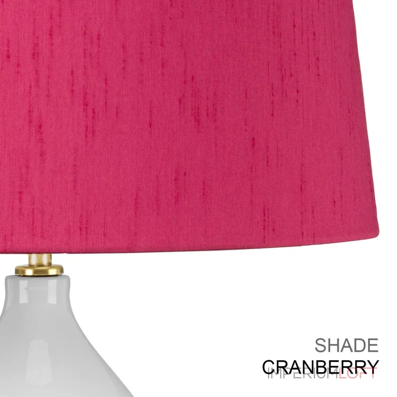 Настольная лампа Elstead Lighting Isla ISLA-AB-TL-CRANBERRY от ImperiumLoft Настольная лампа Elstead Lighting Isla ISLA-AB-TL-CRANBERRY от ImperiumLoft
