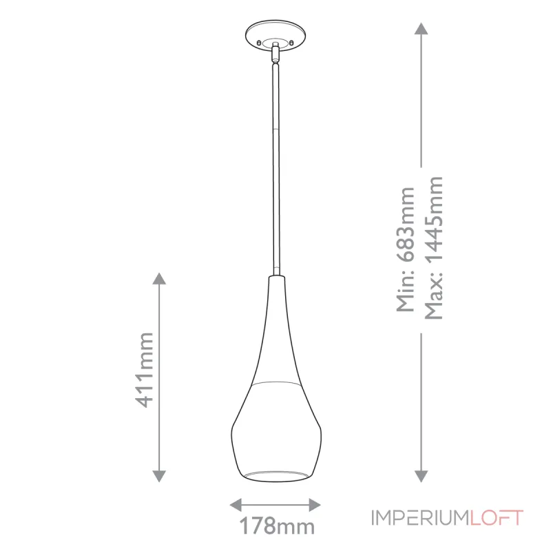 Подвесной светильник Kichler Deela KL-DEELA-P-CPZ от ImperiumLoft Подвесной светильник Kichler Deela KL-DEELA-P-CPZ от ImperiumLoft