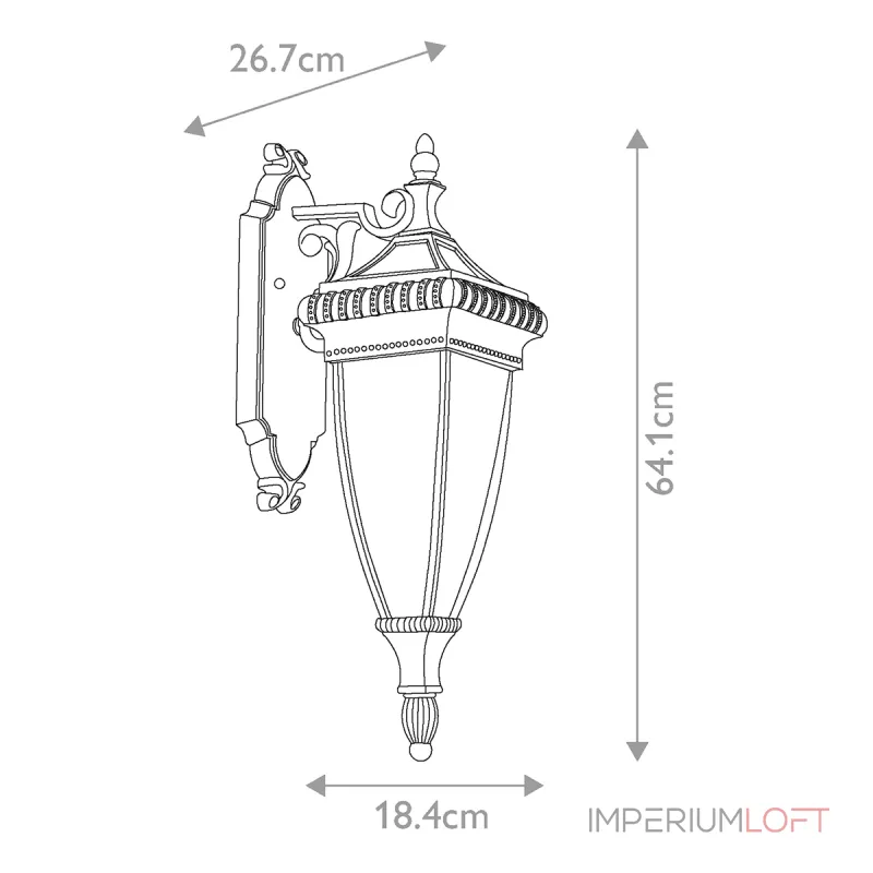 Настенный фонарь Kichler Venetian rain KL-VENETIAN2-M от ImperiumLoft Настенный фонарь Kichler Venetian rain KL-VENETIAN2-M от ImperiumLoft