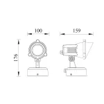 Ландшафтный свет Natural Concepts Dwell NC-003753-DG от ImperiumLoft