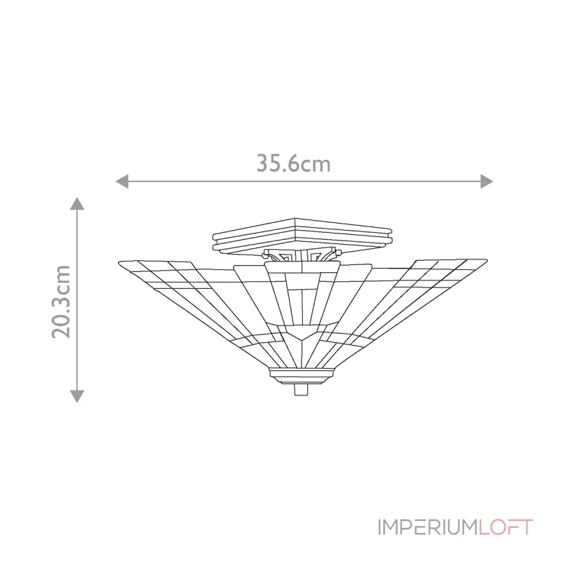 Потолочный светильник Quoizel Inglenook QZ-INGLENOOK-SF от ImperiumLoft Потолочный светильник Quoizel Inglenook QZ-INGLENOOK-SF от ImperiumLoft