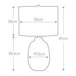 Настольная лампа Elstead Lighting Grange park GRANGE-PARK-TL от ImperiumLoft