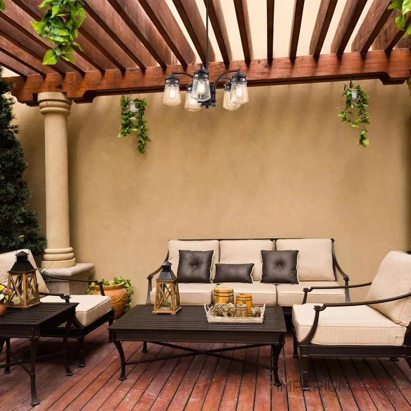 Подвесной фонарь Kichler Lyndon KL-LYNDON-5P-AZ от ImperiumLoft Подвесной фонарь Kichler Lyndon KL-LYNDON-5P-AZ от ImperiumLoft