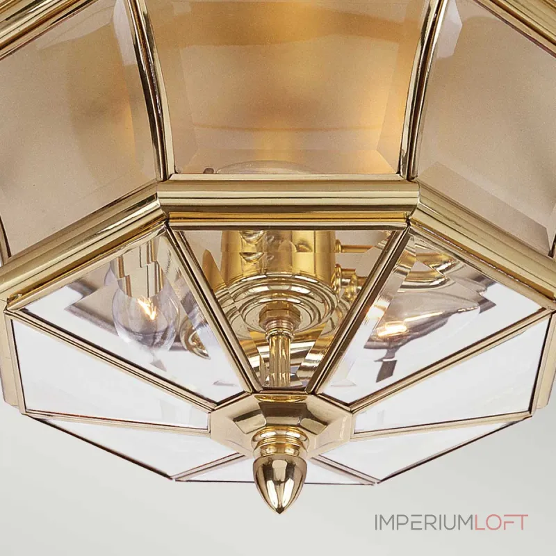 Потолочный фонарь Quoizel Newbury QZ-NEWBURY-F-PB от ImperiumLoft