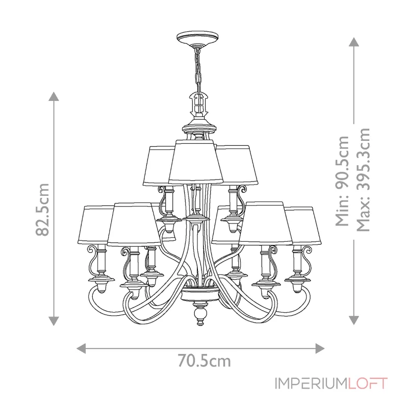 Люстра Hinkley Plymouth HK-PLYMOUTH9 от ImperiumLoft