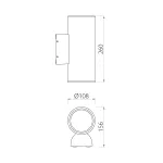 Настенный фонарь Natural Concepts Dwell NC-803093-DG от ImperiumLoft