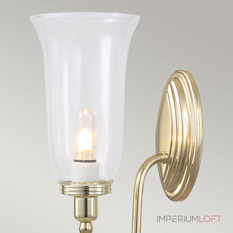 Бра для ванных комнат Elstead Lighting Blake BATH-BLAKE2-PB от ImperiumLoft