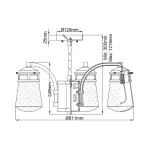 Подвесной фонарь Kichler Lyndon KL-LYNDON-5P-AZ от ImperiumLoft