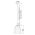 Подвесной светильник Elstead Lighting Douille DOUILLE-P-BPB от ImperiumLoft