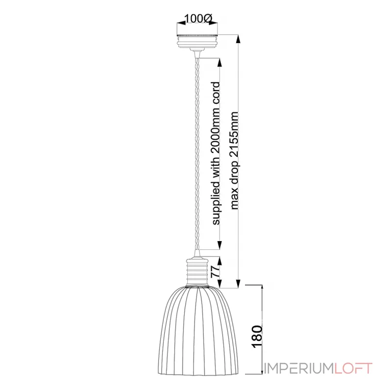 Подвесной светильник Elstead Lighting Douille DOUILLE-P-BPB от ImperiumLoft Подвесной светильник Elstead Lighting Douille DOUILLE-P-BPB от ImperiumLoft