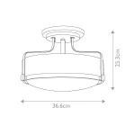 Потолочный светильник Hinkley Harper (hk) HK-HARPER-SFS-HB от ImperiumLoft