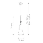 Подвесной светильник Elstead Lighting Etoile ETOILE-P-M-MB от ImperiumLoft