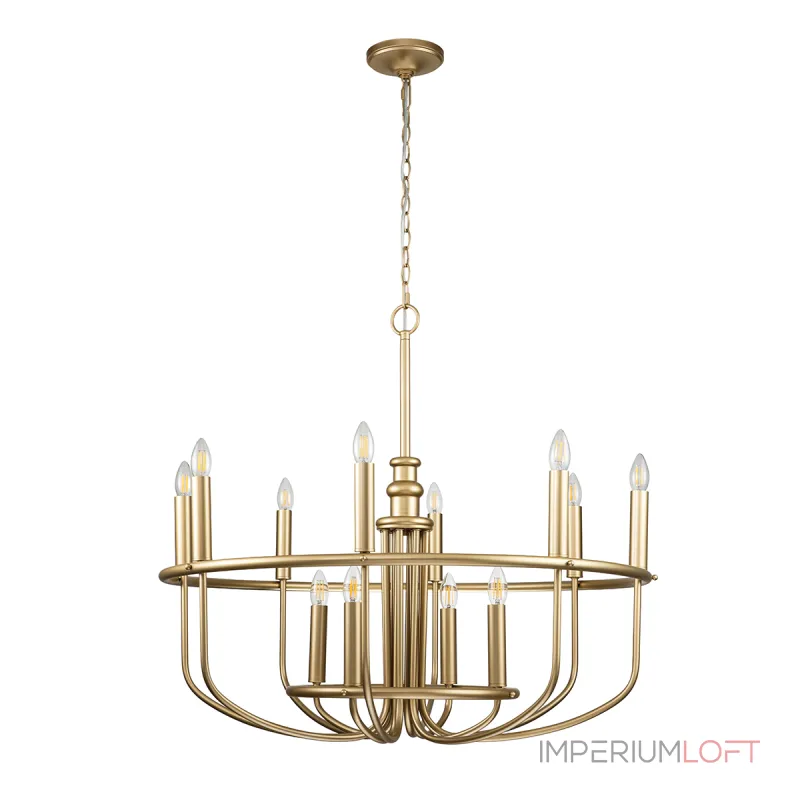 Люстра Kichler Capitol hill KL-CAPITOL-HILL12-PNBR от ImperiumLoft