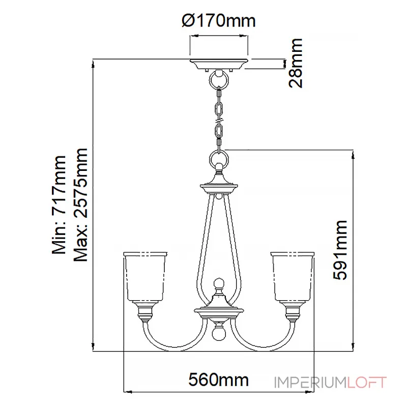 Люстра Kichler Waverly KL-WAVERLY5-CLP от ImperiumLoft