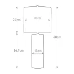 Настольная лампа Elstead Lighting Fulwell FULWELL-TL от ImperiumLoft