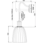 Бра Elstead Lighting Douille DOUILLE1-BPB от ImperiumLoft