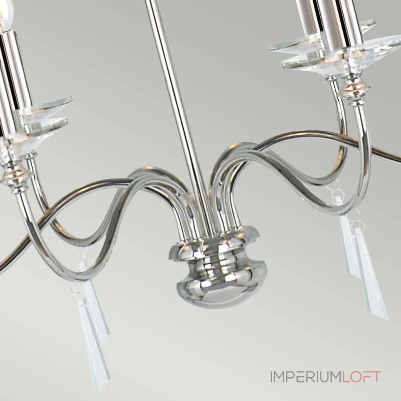 Люстра Elstead Lighting Finsbury park FP6-POL-NICKEL от ImperiumLoft Люстра Elstead Lighting Finsbury park FP6-POL-NICKEL от ImperiumLoft