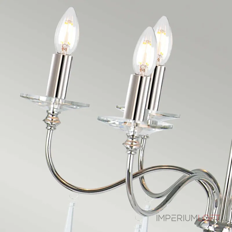 Люстра Elstead Lighting Finsbury park FP6-POL-NICKEL от ImperiumLoft Люстра Elstead Lighting Finsbury park FP6-POL-NICKEL от ImperiumLoft