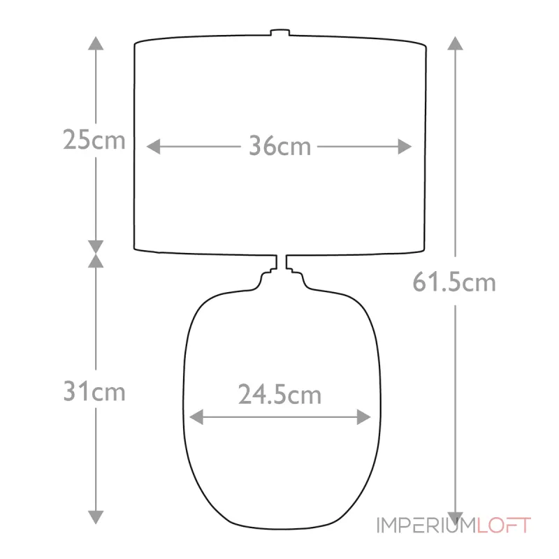 Настольная лампа Elstead Lighting Chalk farm CHALKFARM-TL от ImperiumLoft