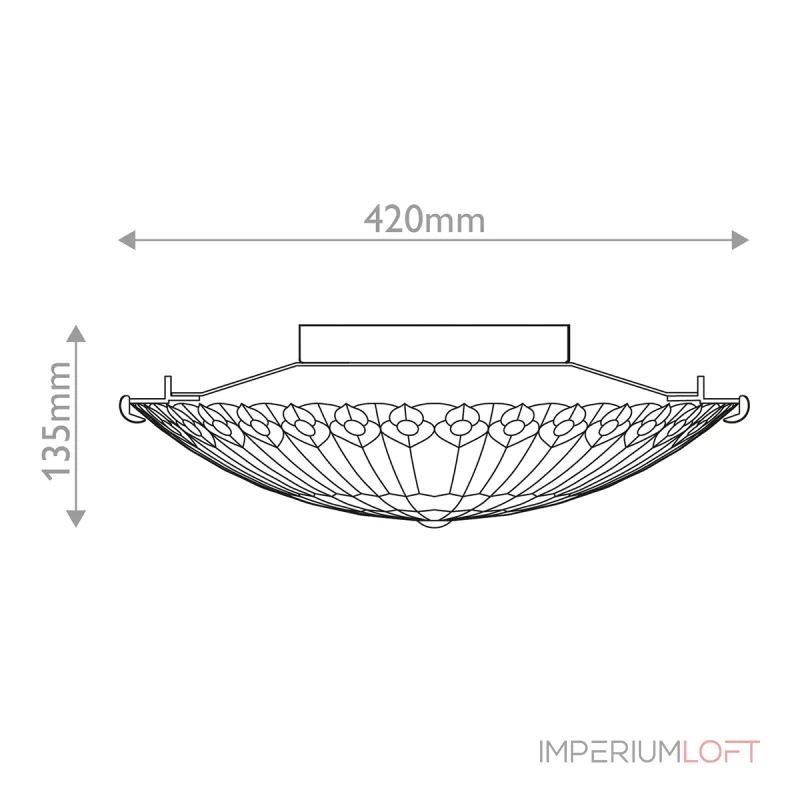 Потолочный светильник Quoizel Watkins QZ-WATKINS-F-VB от ImperiumLoft Потолочный светильник Quoizel Watkins QZ-WATKINS-F-VB от ImperiumLoft