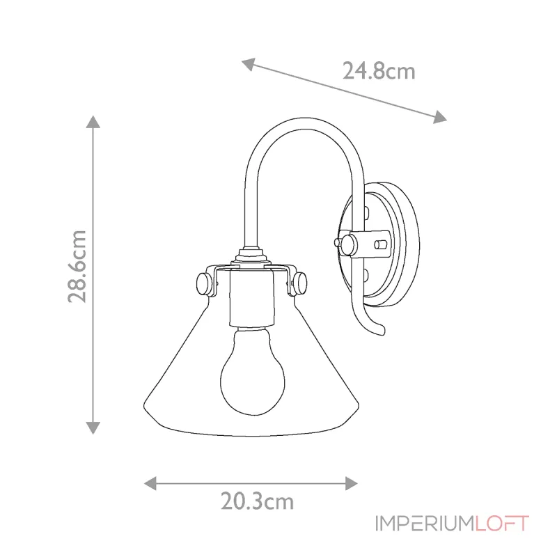 Бра Hinkley Congress HK-CONGRESS1-A-CM от ImperiumLoft Бра Hinkley Congress HK-CONGRESS1-A-CM от ImperiumLoft
