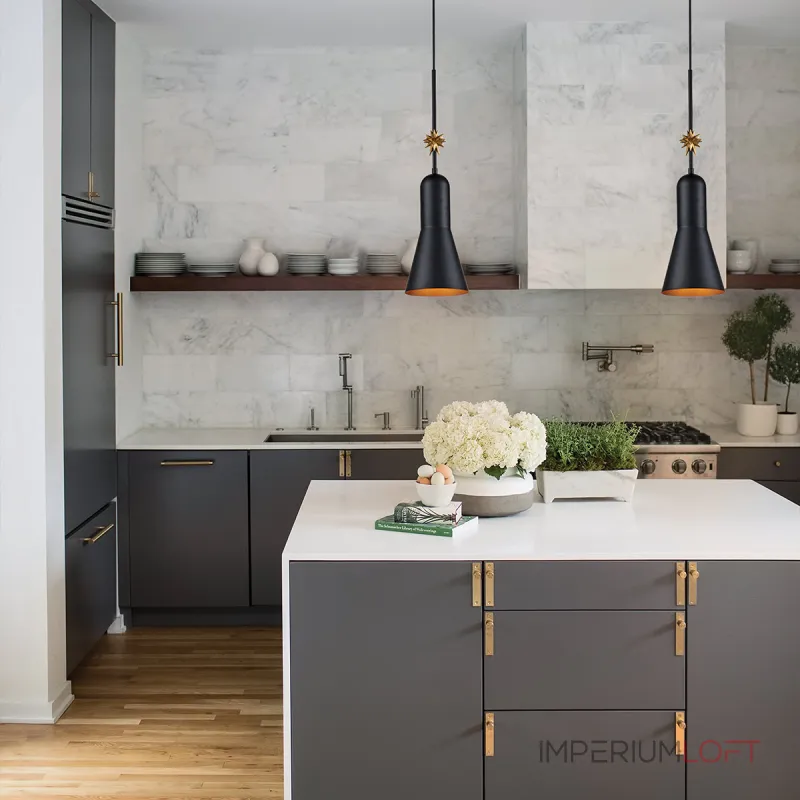 Подвесной светильник Elstead Lighting Etoile ETOILE-P-M-MB от ImperiumLoft