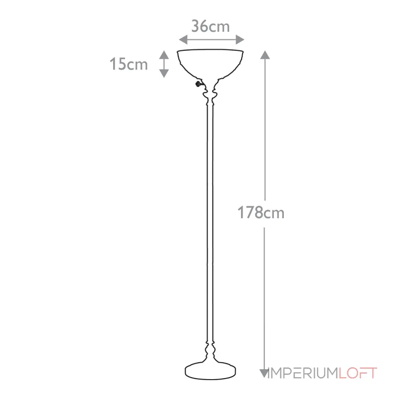 Торшер Quoizel Kami QZ-KAMI-UL от ImperiumLoft Торшер Quoizel Kami QZ-KAMI-UL от ImperiumLoft