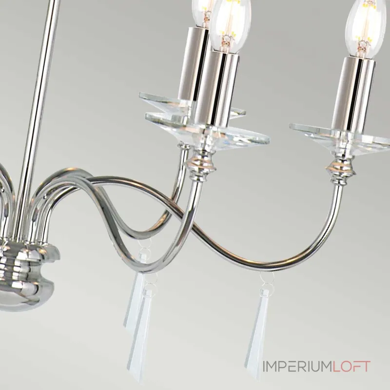 Люстра Elstead Lighting Finsbury park FP6-POL-NICKEL от ImperiumLoft Люстра Elstead Lighting Finsbury park FP6-POL-NICKEL от ImperiumLoft