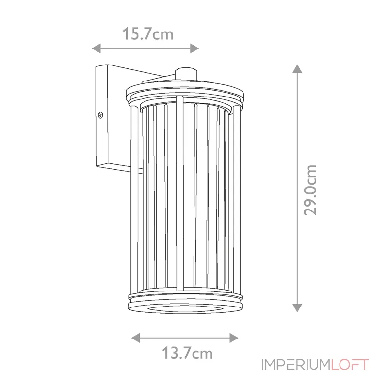 Настенный фонарь Kichler Barras KL-BARRAS2-S-BK от ImperiumLoft Настенный фонарь Kichler Barras KL-BARRAS2-S-BK от ImperiumLoft