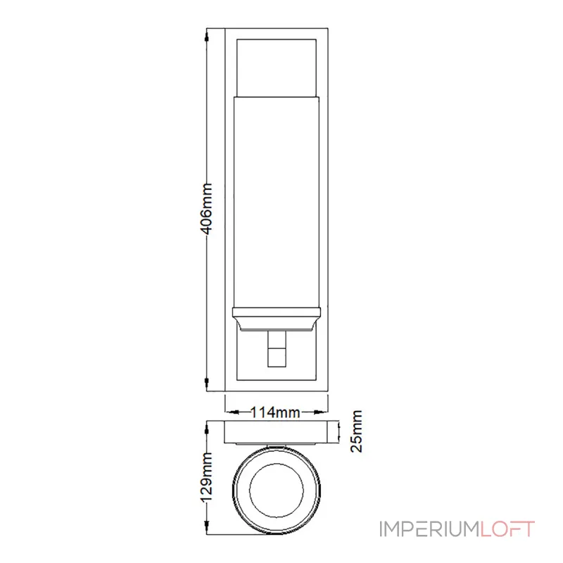 Бра для ванных комнат Feiss Amalia FE-AMALIA1-LBATH от ImperiumLoft