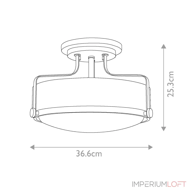 Потолочный светильник Hinkley Harper (hk) HK-HARPER-SFS-CM от ImperiumLoft Потолочный светильник Hinkley Harper (hk) HK-HARPER-SFS-CM от ImperiumLoft