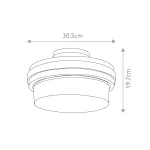 Потолочный светильник Kichler Grand bank KL-GRAND-BANK-SF от ImperiumLoft