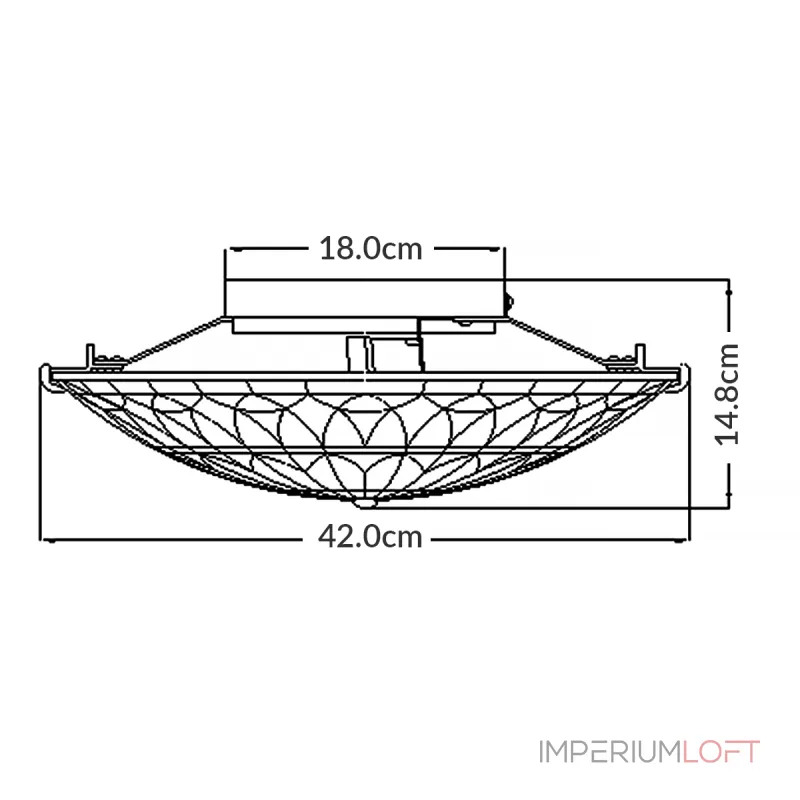 Потолочный светильник Quoizel West end QZ-WEST-END-F от ImperiumLoft Потолочный светильник Quoizel West end QZ-WEST-END-F от ImperiumLoft
