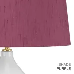 Настольная лампа Elstead Lighting Isla ISLA-AB-TL-PURPLE от ImperiumLoft
