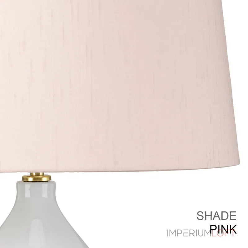 Настольная лампа Elstead Lighting Isla ISLA-AB-TL-PINK от ImperiumLoft