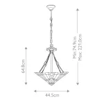 Подвесной светильник Quoizel Inglenook QZ-INGLENOOK-P-B от ImperiumLoft