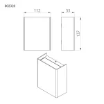 Настенный фонарь Natural Concepts Dwell NC-013326-SB от ImperiumLoft