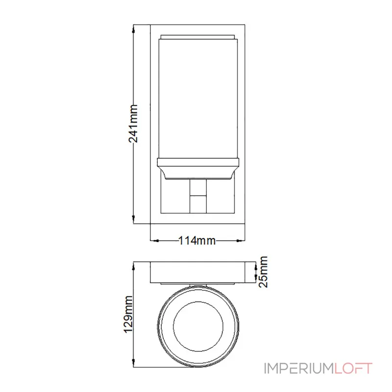 Бра для ванных комнат Feiss Amalia FE-AMALIA1-SBATH от ImperiumLoft