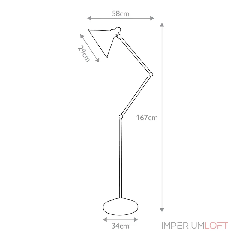 Торшер Elstead Lighting Provence PV-FL-PN от ImperiumLoft