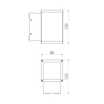 Настенный фонарь Natural Concepts Dwell NC-803471-DG от ImperiumLoft
